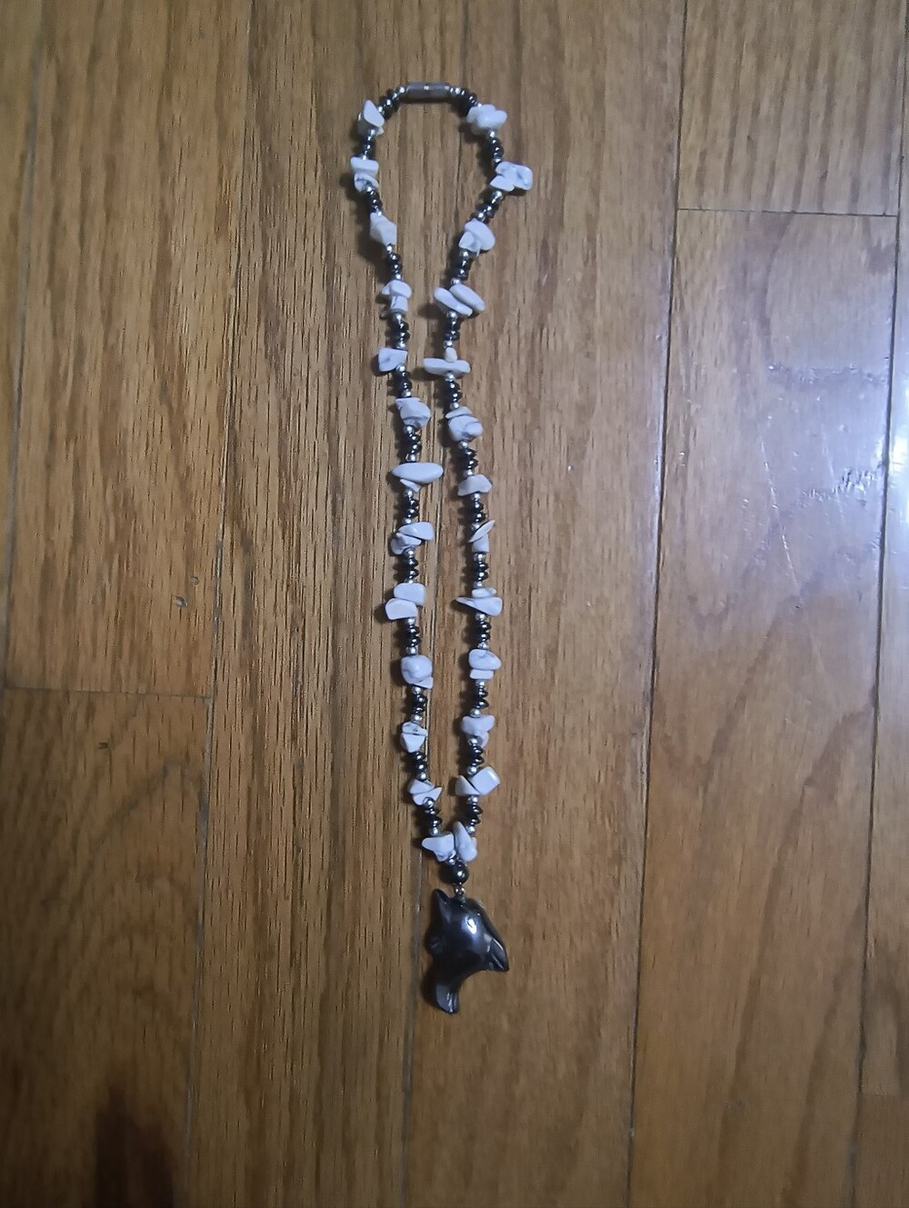 🔥BOGO Free🔥 Fish/dolphin chip strand necklace